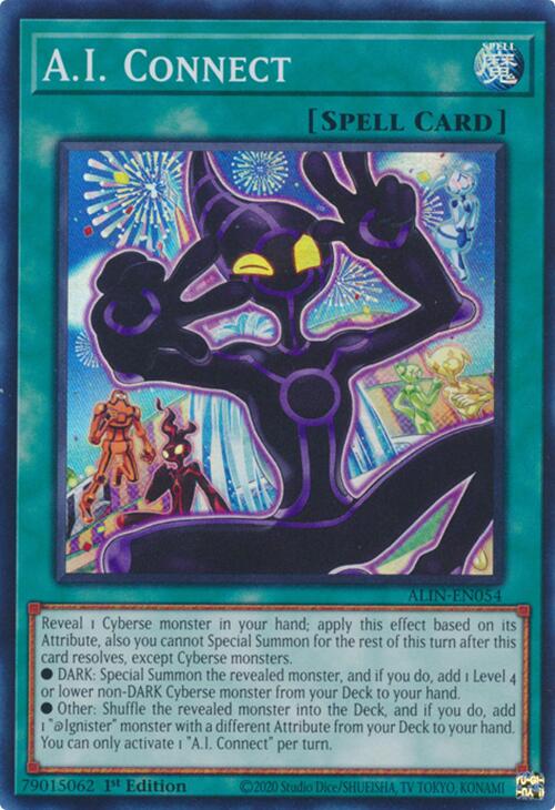 A.I. Connect [ALIN-EN054] Super Rare | Card Merchant Takapuna