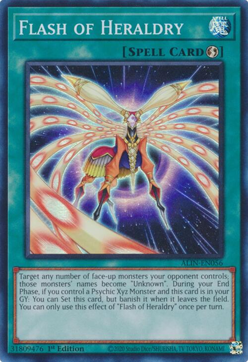 Flash of Heraldry [ALIN-EN056] Super Rare | Card Merchant Takapuna