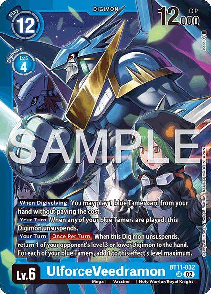 UlforceVeedramon [BT11-032] (Limited Card Pack -Billion Bullet-) [Limited Card Pack -Billion Bullet-] | Card Merchant Takapuna