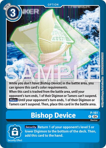Bishop Device [P-161] (Limited Card Pack -Billion Bullet-) [Limited Card Pack -Billion Bullet-] | Card Merchant Takapuna