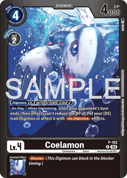 Coelamon [P-162] (Limited Card Pack -Billion Bullet-) [Limited Card Pack -Billion Bullet-] | Card Merchant Takapuna