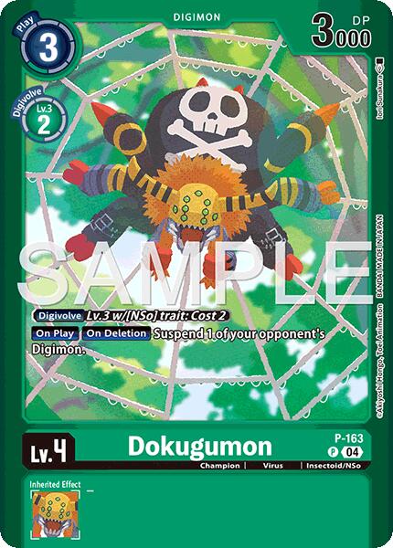 Dokugumon [P-163] (Limited Card Pack -Billion Bullet-) [Limited Card Pack -Billion Bullet-] | Card Merchant Takapuna