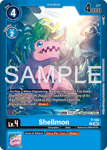 Shellmon [P-164] (Limited Card Pack -Billion Bullet-) [Limited Card Pack -Billion Bullet-] | Card Merchant Takapuna