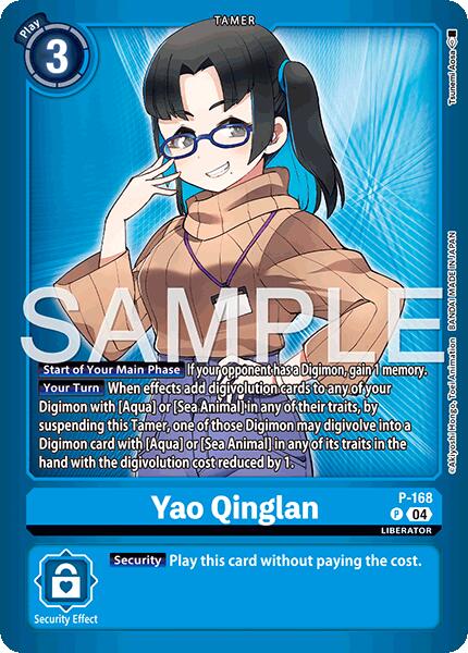 Yao Qinglan [P-168] (Limited Card Pack -Billion Bullet-) [Limited Card Pack -Billion Bullet-] | Card Merchant Takapuna