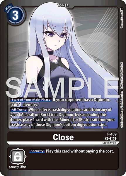Close [P-169] (Limited Card Pack -Billion Bullet-) [Limited Card Pack -Billion Bullet-] | Card Merchant Takapuna