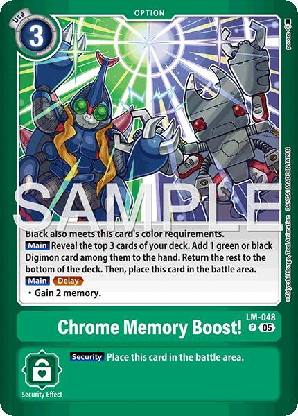 Chrome Memory Boost! [LM-048] (Limited Card Pack -Billion Bullet-) [Limited Card Pack -Billion Bullet-] | Card Merchant Takapuna
