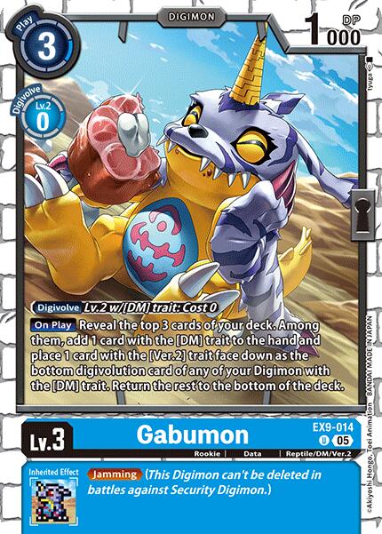 Gabumon [EX9-014] [Versus Monsters] | Card Merchant Takapuna
