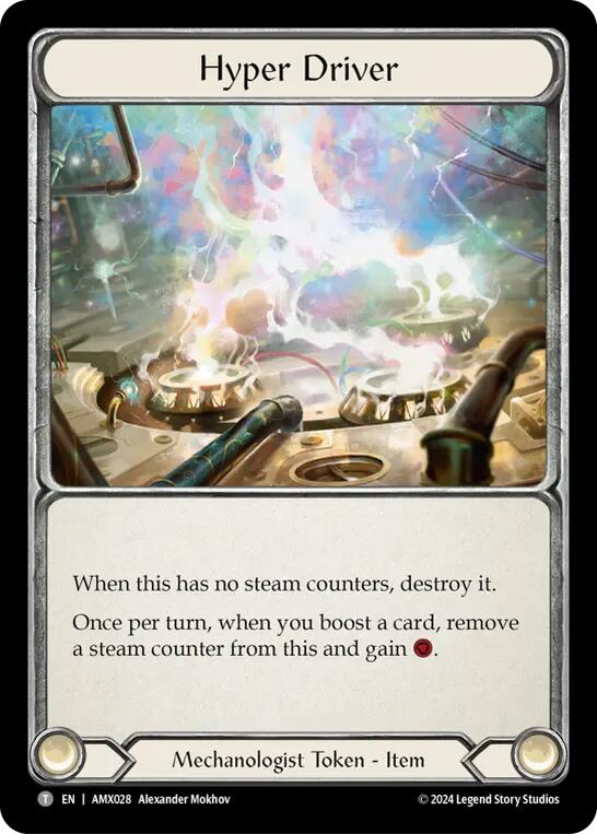 Hyper Driver [AMX028] (Armory Deck: Maxx Nitro) | Card Merchant Takapuna