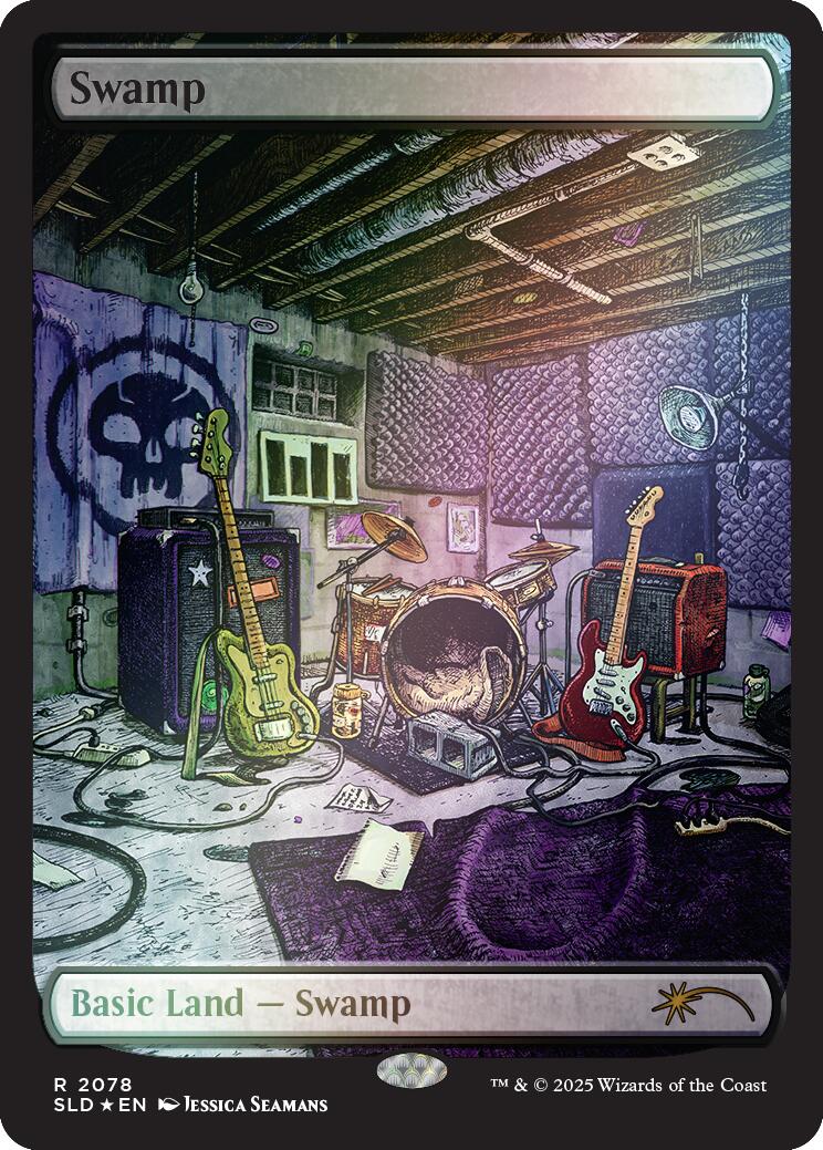 Swamp (2078) (Rainbow Foil) [Secret Lair Drop Series] | Card Merchant Takapuna