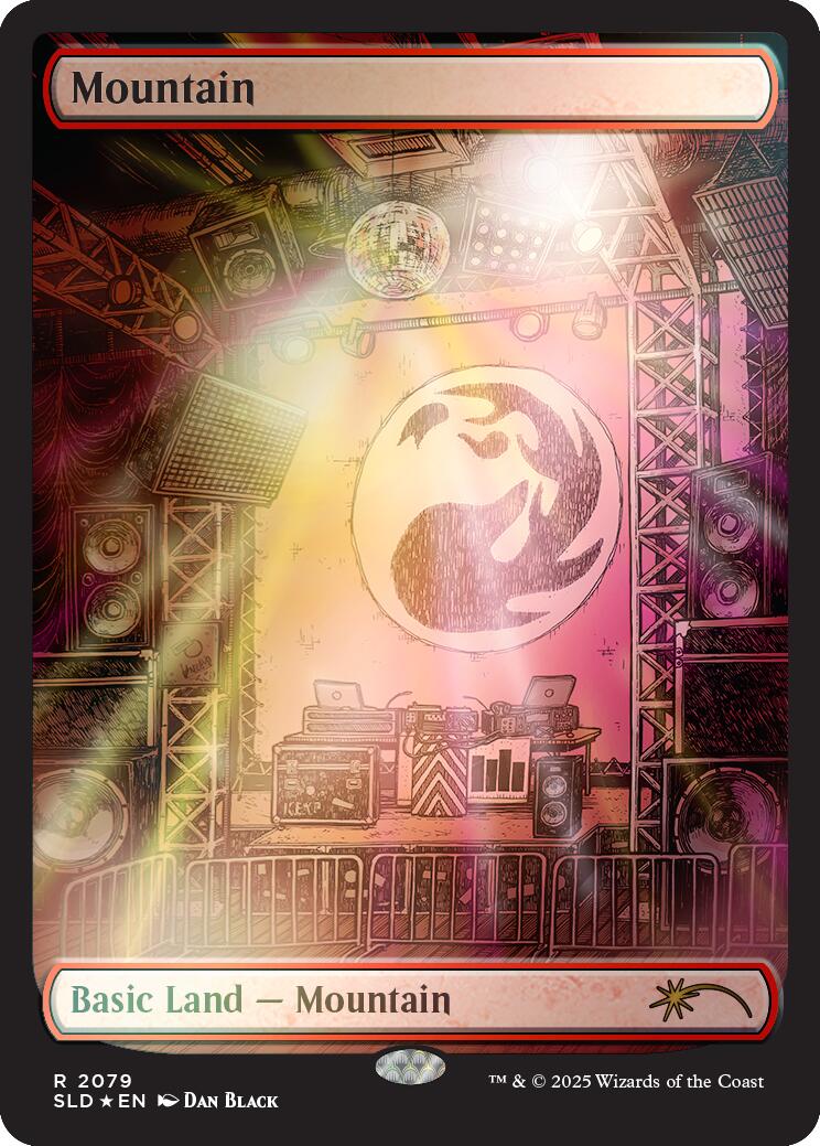 Mountain (2079) (Rainbow Foil) [Secret Lair Drop Series] | Card Merchant Takapuna