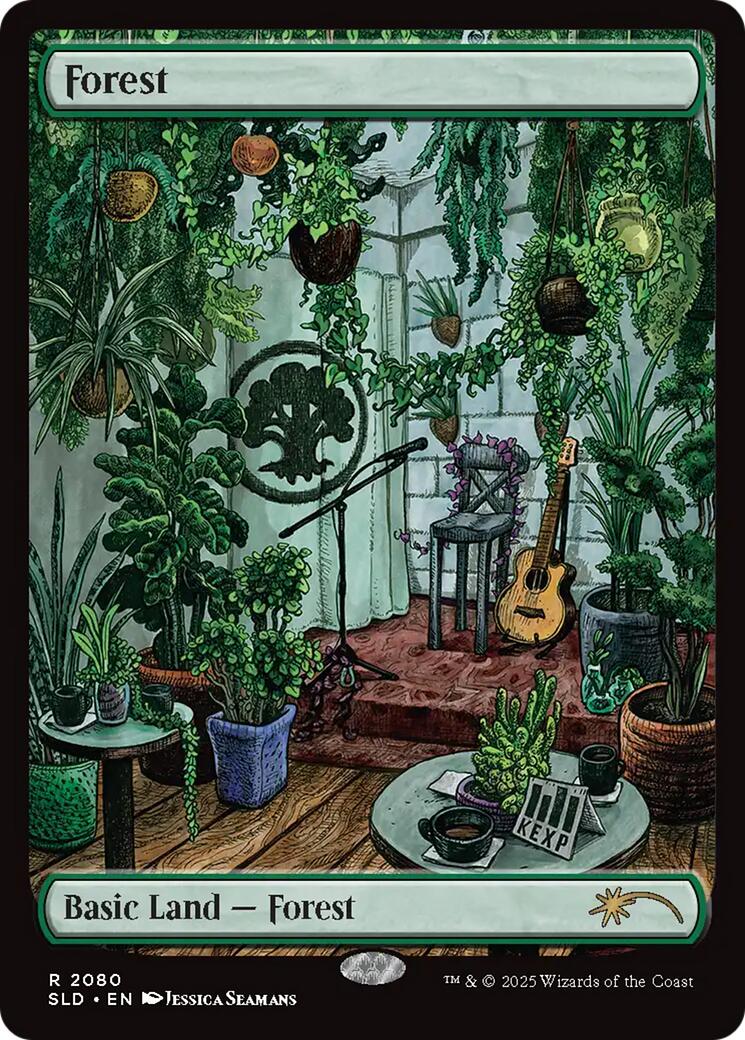 Forest (2080) [Secret Lair Drop Series] | Card Merchant Takapuna