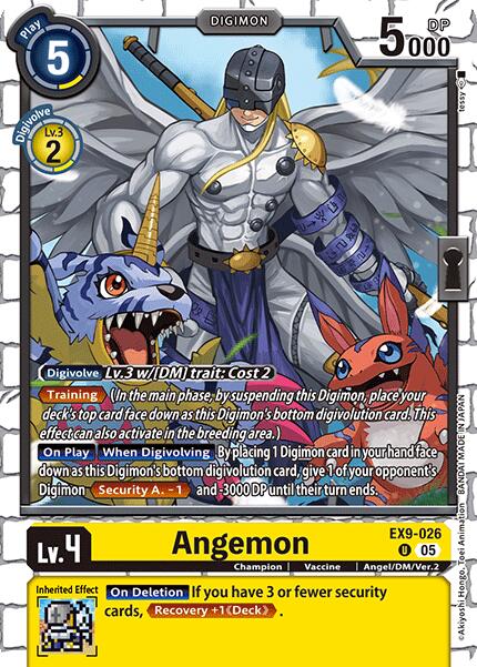 Angemon [EX9-026] [Versus Monsters] | Card Merchant Takapuna