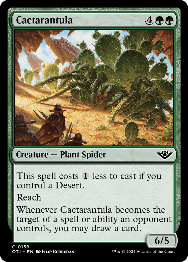 Cactarantula [Outlaws of Thunder Junction] | Card Merchant Takapuna
