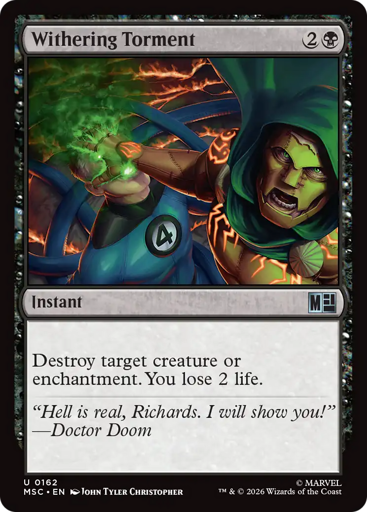 Withering Torment [Marvel Super Heroes Commander] | Card Merchant Takapuna