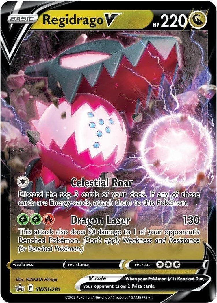 Regidrago V (SWSH281) [Sword & Shield: Black Star Promos] | Card Merchant Takapuna