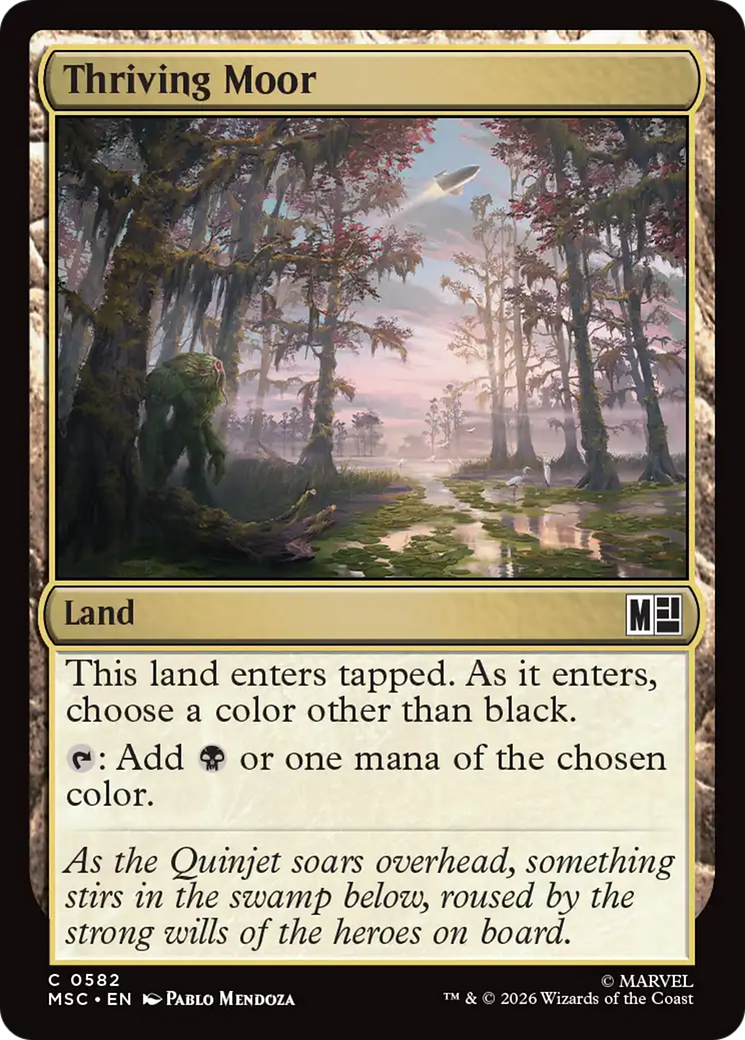 Thriving Moor [Marvel Super Heroes Commander] | Card Merchant Takapuna