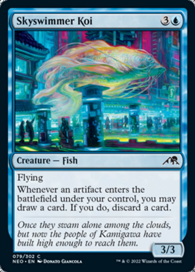 Skyswimmer Koi [Kamigawa: Neon Dynasty] | Card Merchant Takapuna