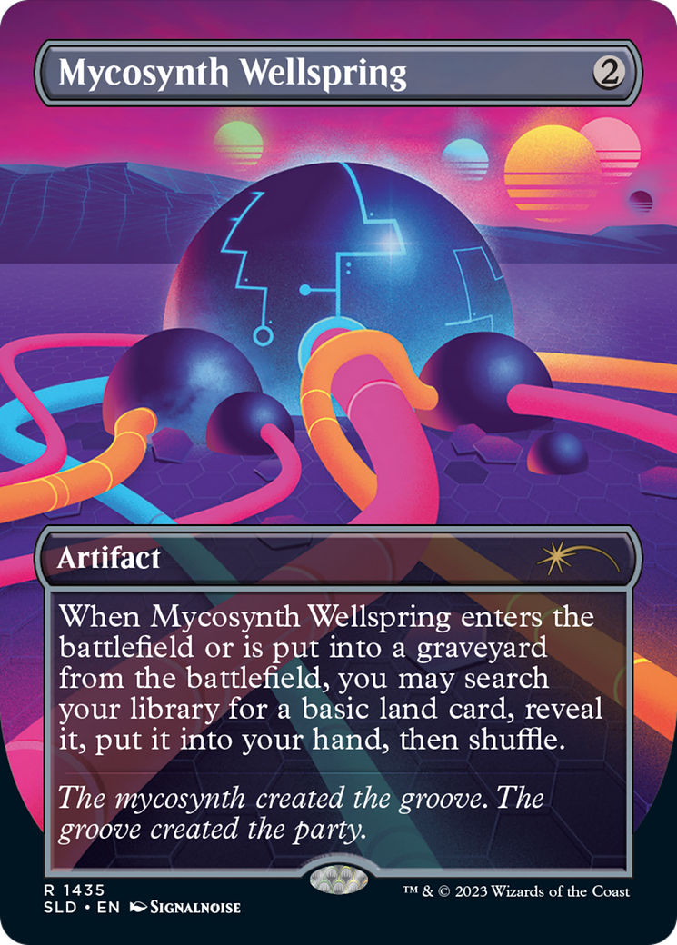 Mycosynth Wellspring [Secret Lair Drop Series] | Card Merchant Takapuna