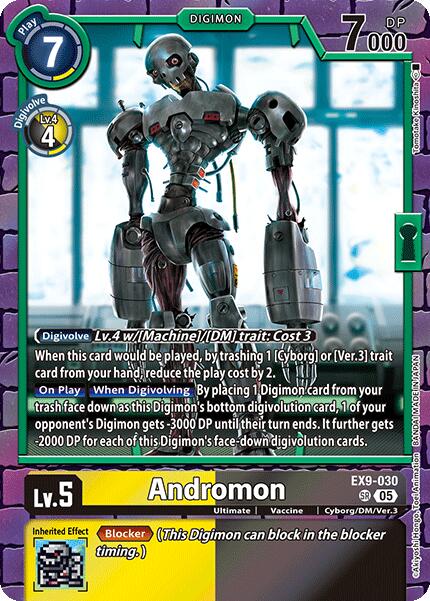 Andromon [EX9-030] [Versus Monsters] | Card Merchant Takapuna