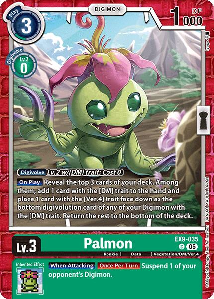 Palmon [EX9-035] [Versus Monsters] | Card Merchant Takapuna