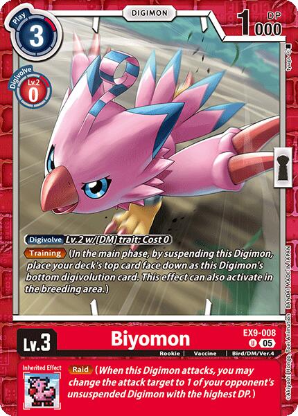 Biyomon [EX9-008] [Versus Monsters] | Card Merchant Takapuna