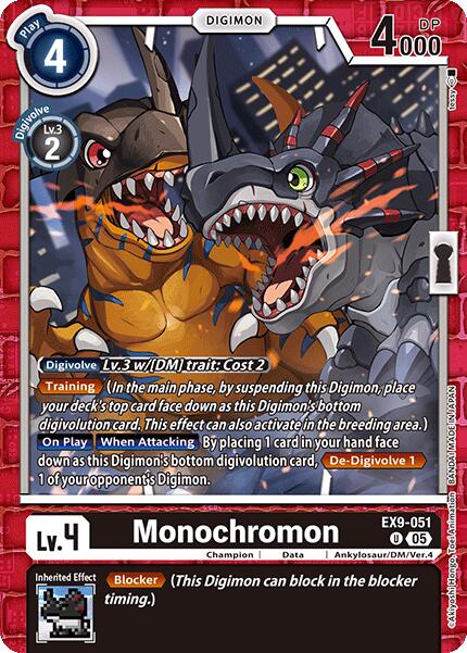 Monochromon [EX9-051] [Versus Monsters] | Card Merchant Takapuna