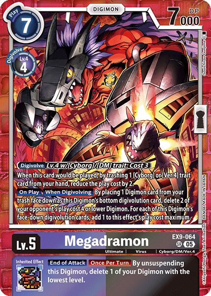 Megadramon [EX9-064] [Versus Monsters] | Card Merchant Takapuna