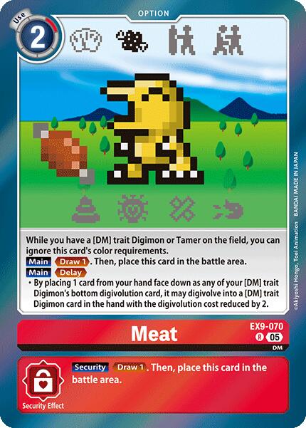Meat [EX9-070] [Versus Monsters] | Card Merchant Takapuna