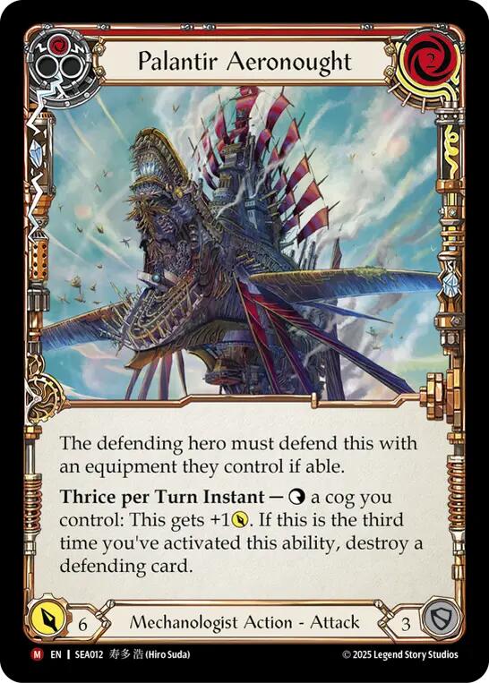 Palantir Aeronought (Regular) [SEA012] (High Seas) | Card Merchant Takapuna