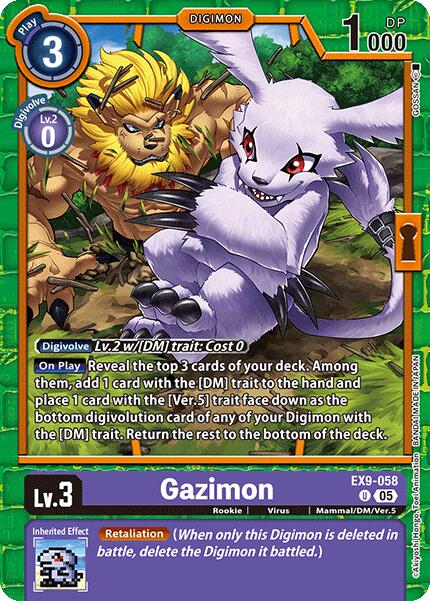 Gazimon [EX9-058] [Versus Monsters] | Card Merchant Takapuna
