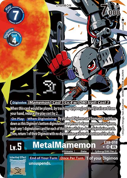 MetalMamemon [EX9-018] (Alternate Art) [Versus Monsters] | Card Merchant Takapuna