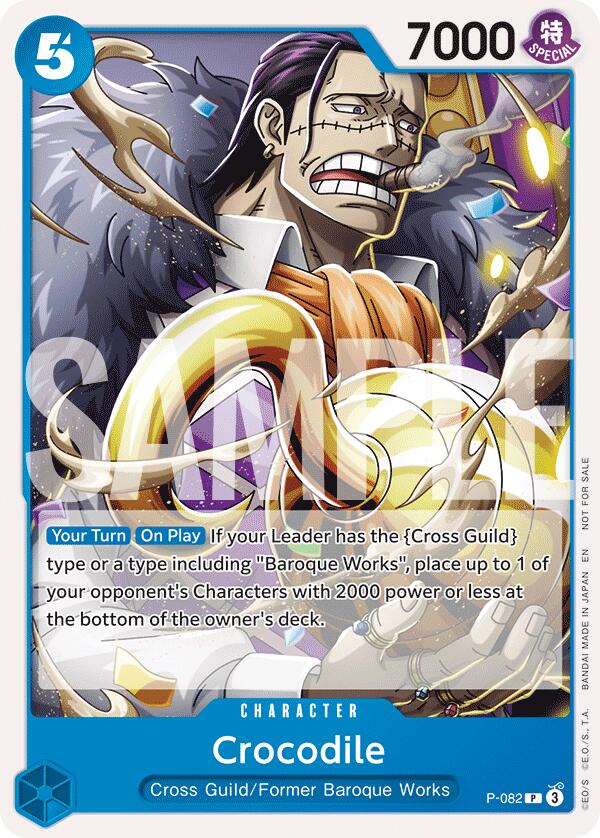 Crocodile (Store 2-on-2 Battle 2025) [One Piece Promotion Cards] | Card Merchant Takapuna