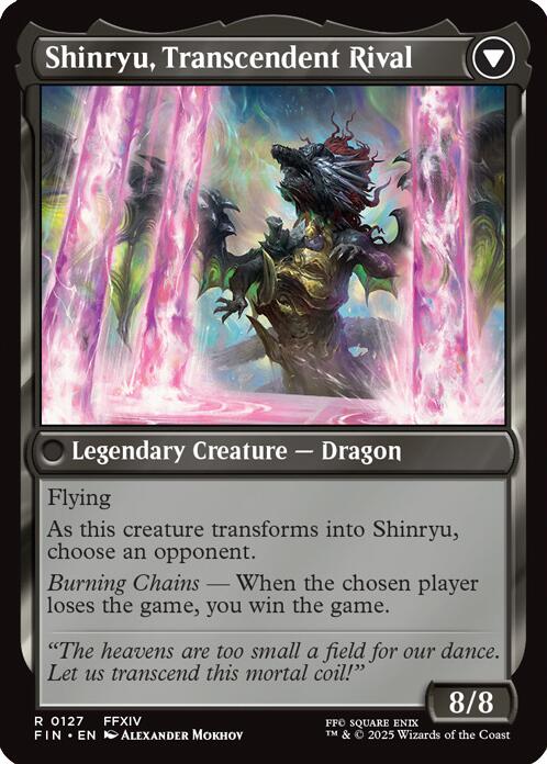 Zenos yae Galvus // Shinryu, Transcendent Rival [FINAL FANTASY] | Card Merchant Takapuna