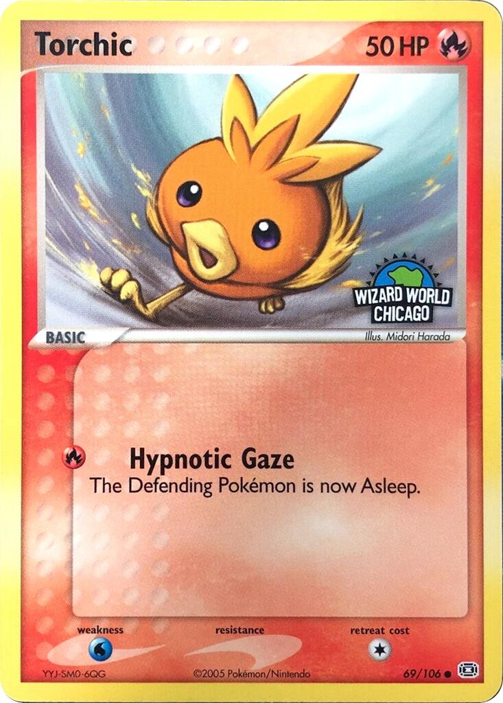 Torchic (69/106) (Wizard World Chicago) [Miscellaneous Cards] | Card Merchant Takapuna