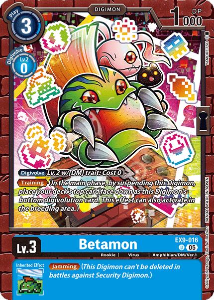 Betamon [EX9-016] [Versus Monsters] | Card Merchant Takapuna