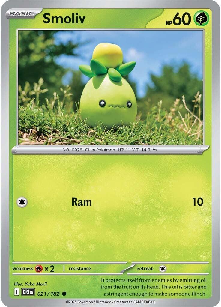 Smoliv (021/182) [Scarlet & Violet: Destined Rivals] | Card Merchant Takapuna