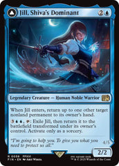 Jill, Shiva's Dominant // Shiva, Warden of Ice [FINAL FANTASY] | Card Merchant Takapuna