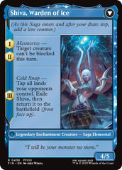 Jill, Shiva's Dominant // Shiva, Warden of Ice (Extended Art) [FINAL FANTASY] | Card Merchant Takapuna