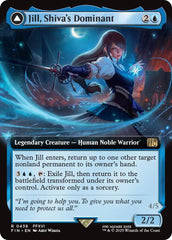 Jill, Shiva's Dominant // Shiva, Warden of Ice (Extended Art) [FINAL FANTASY] | Card Merchant Takapuna