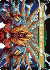 Vanille, Cheerful l'Cie // Ragnarok, Divine Deliverance (Borderless) (Surge Foil) [FINAL FANTASY] | Card Merchant Takapuna