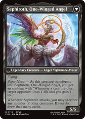 Sephiroth, Fabled SOLDIER // Sephiroth, One-Winged Angel [FINAL FANTASY] | Card Merchant Takapuna