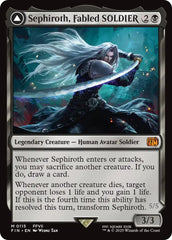 Sephiroth, Fabled SOLDIER // Sephiroth, One-Winged Angel [FINAL FANTASY] | Card Merchant Takapuna