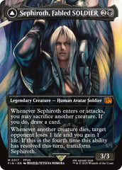 Sephiroth, Fabled SOLDIER // Sephiroth, One-Winged Angel (Borderless) (0317) [FINAL FANTASY] | Card Merchant Takapuna
