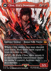Clive, Ifrit's Dominant // Ifrit, Warden of Inferno (Borderless) (0318) [FINAL FANTASY] | Card Merchant Takapuna