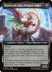 Sephiroth, Fabled SOLDIER // Sephiroth, One-Winged Angel (Extended Art) [FINAL FANTASY] | Card Merchant Takapuna
