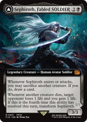 Sephiroth, Fabled SOLDIER // Sephiroth, One-Winged Angel (Extended Art) [FINAL FANTASY] | Card Merchant Takapuna
