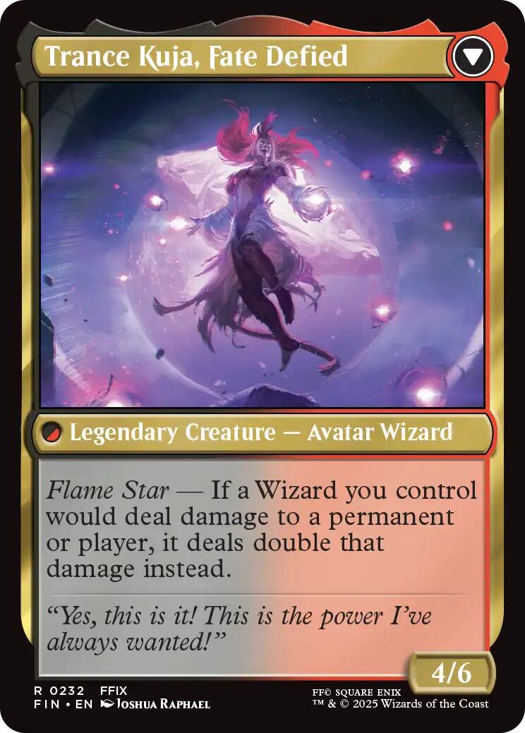 Kuja, Genome Sorcerer // Trance Kuja, Fate Defied [FINAL FANTASY] | Card Merchant Takapuna