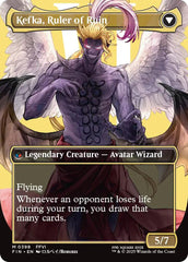 Kefka, Court Mage // Kefka, Ruler of Ruin (Borderless) (0398) [FINAL FANTASY] | Card Merchant Takapuna