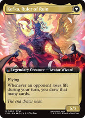 Kefka, Court Mage // Kefka, Ruler of Ruin (Extended Art) [FINAL FANTASY] | Card Merchant Takapuna