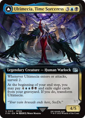 Ultimecia, Time Sorceress // Ultimecia, Omnipotent (Extended Art) [FINAL FANTASY] | Card Merchant Takapuna